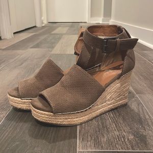 Altar’d State Suede Wedge Heels